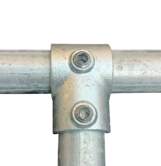 CONECTOR TEU SCURT pentru țeavă de 3/4" (Ø26,9 mm)