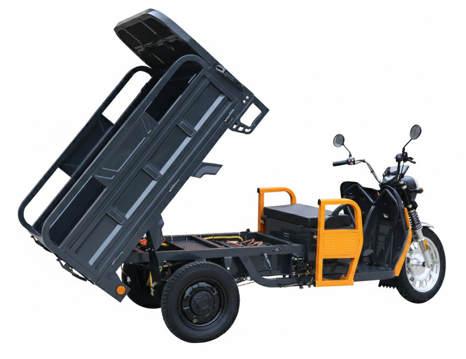 Triciclu Electric Cargo Progarden TRIVO 3000, 25km/h, 72V, 58Ah, incarcator inclus