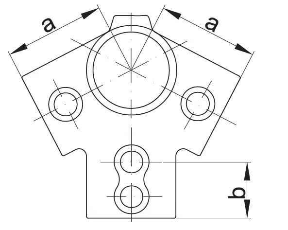 CONECTOR DE COAMĂ pentru țeavă de 1 1/2" (1½", Ø48,3 mm)