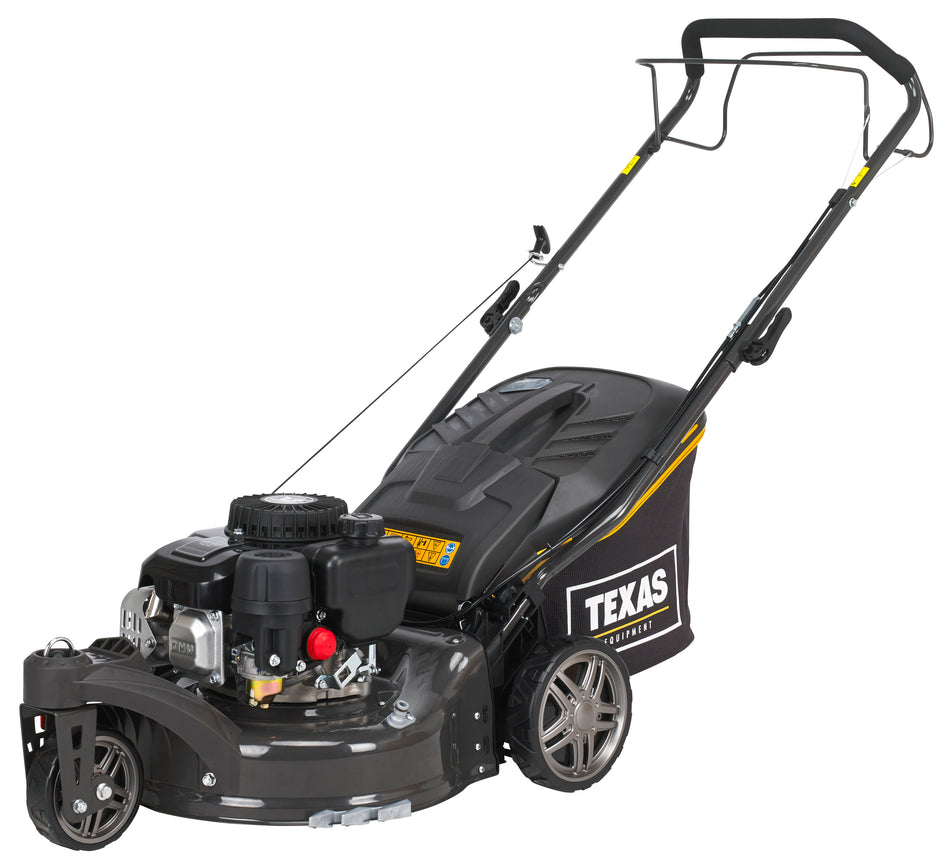 Texas Premium 4275TR Masina de tuns gazon, 1.8CP, latime lucru 42cm, inaltime taiere 25-75mm, 45L, benzina, 3roti