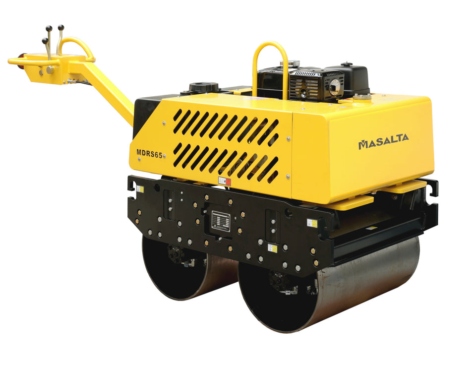 Masalta MDRS65H.1 cilindru dublu vibrocompactor, 7.1kW, Honda GX390U, benzina