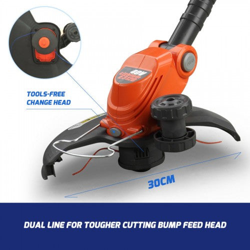 Redback E312D Trimer acumulatori 40V, 200mm, 1.6mm, solo