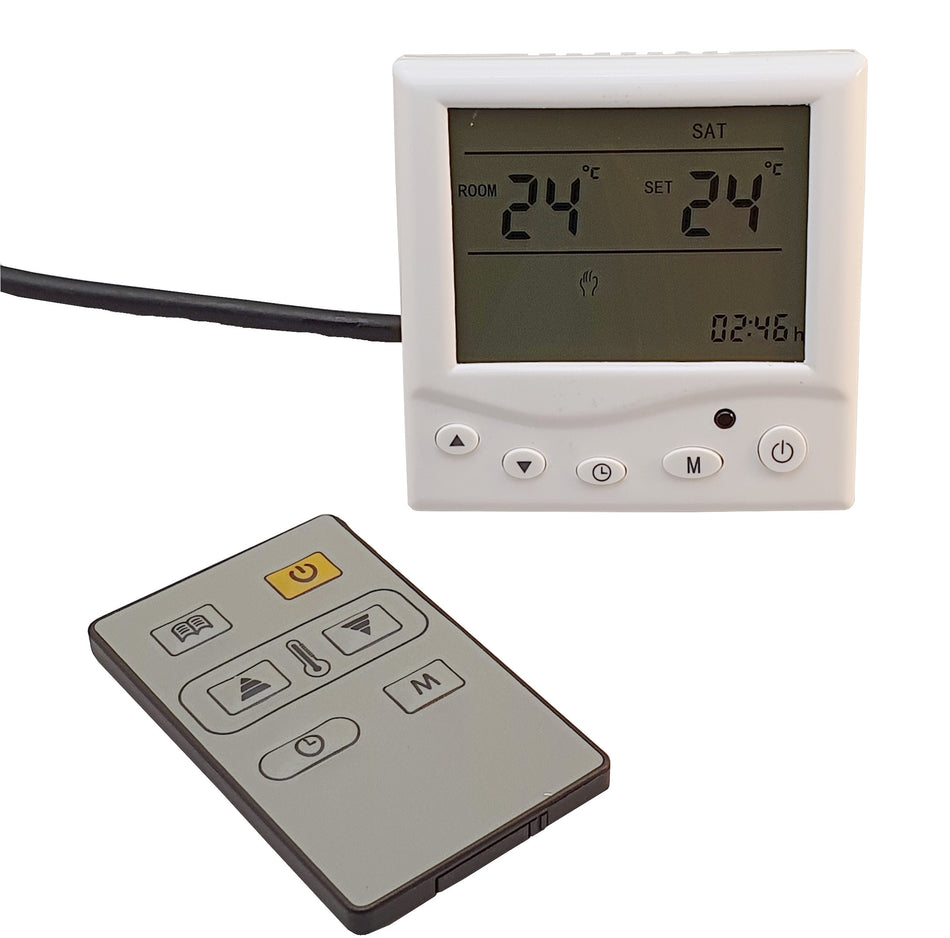 Zobo Termostat cu telecomanda 1.5W, 200V