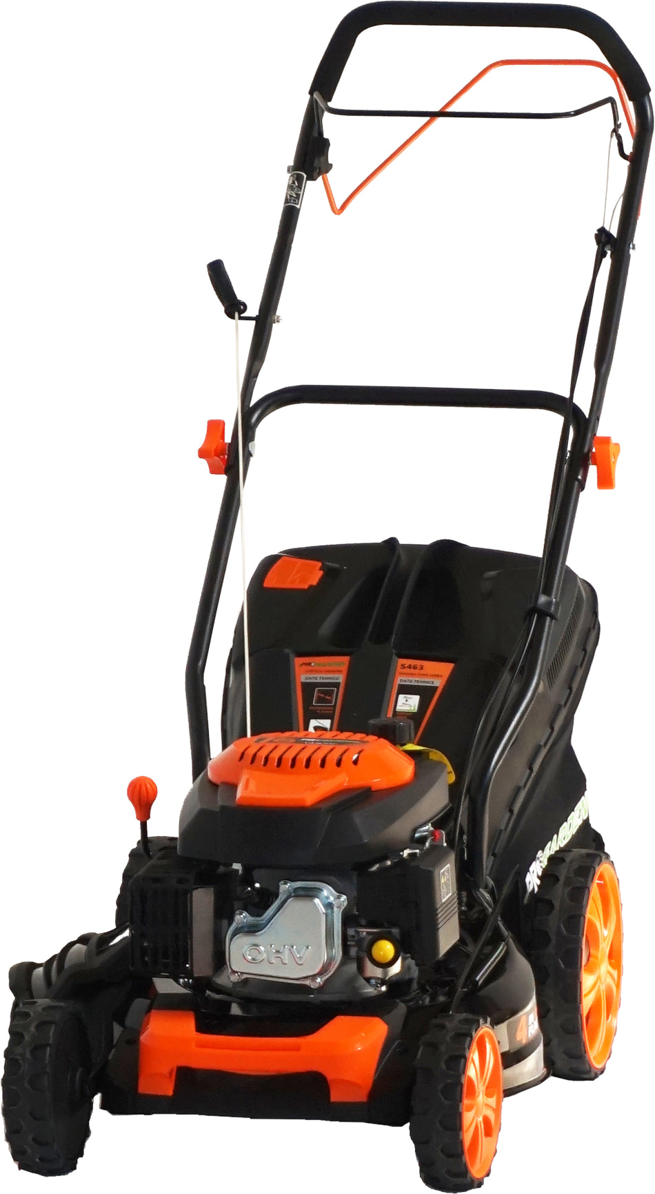 ProGARDEN S463VHY-T masina de tuns gazon, 3.5CP, 460mm, 50L, autopropulsata