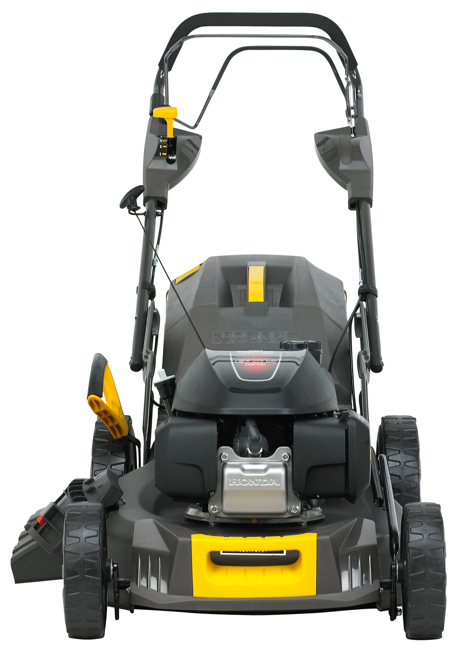 Texas Premium 5390TR/W masina de tuns gazonul motor Honda GCV170 benzina 4.8CP, EU V, autopropulsata, 530mm, 4in1, 4 viteze, sac 65l, reglaj central