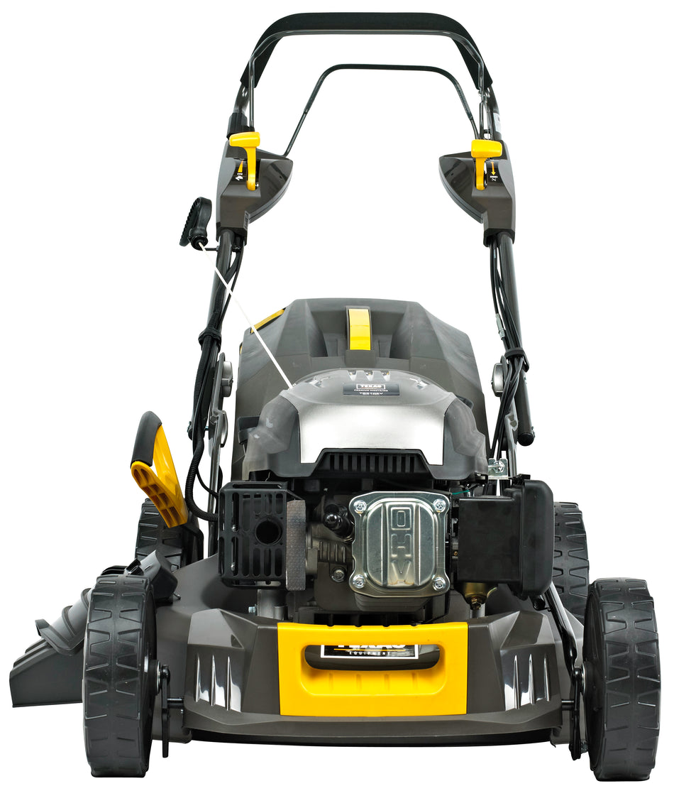 Texas Premium 5370TR/WE, masina de tuns gazonul, benzina, autopropulsie, motor TG670EV 196cc, E-start, 4in1