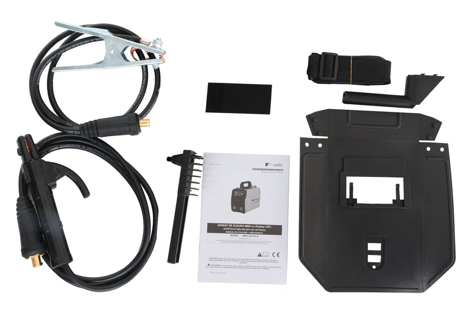 ProWELD MMA 220 Puls Invertor digital sudură 220A, Pulse MMA, TIG Lift, Arc Force, VRD, Electrozi Ø 1.6-5.0mm, Oțel, Inox, Fontă