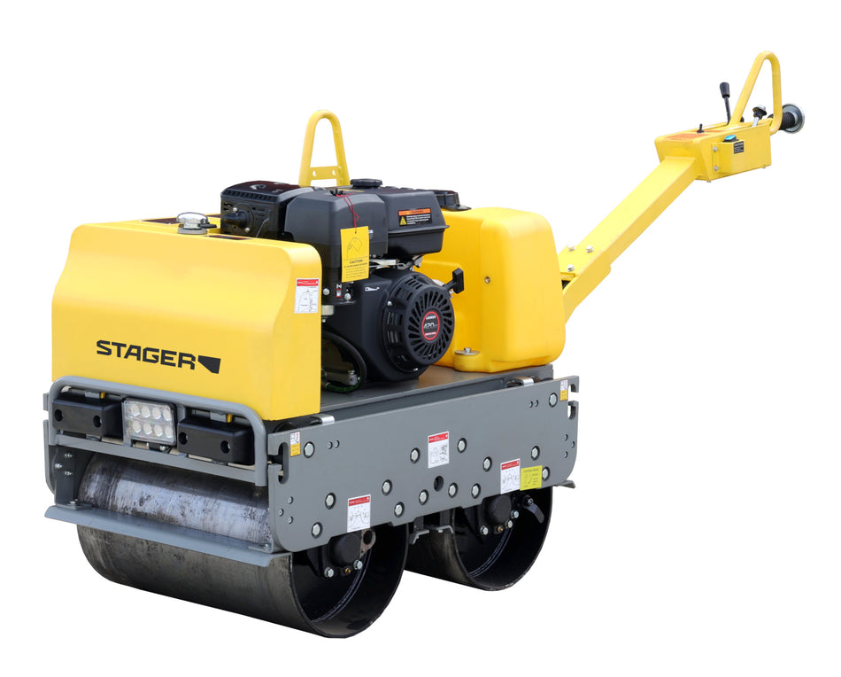 Stager CDV65-2 Cilindru dublu vibrocompactor, motor Loncin G420F