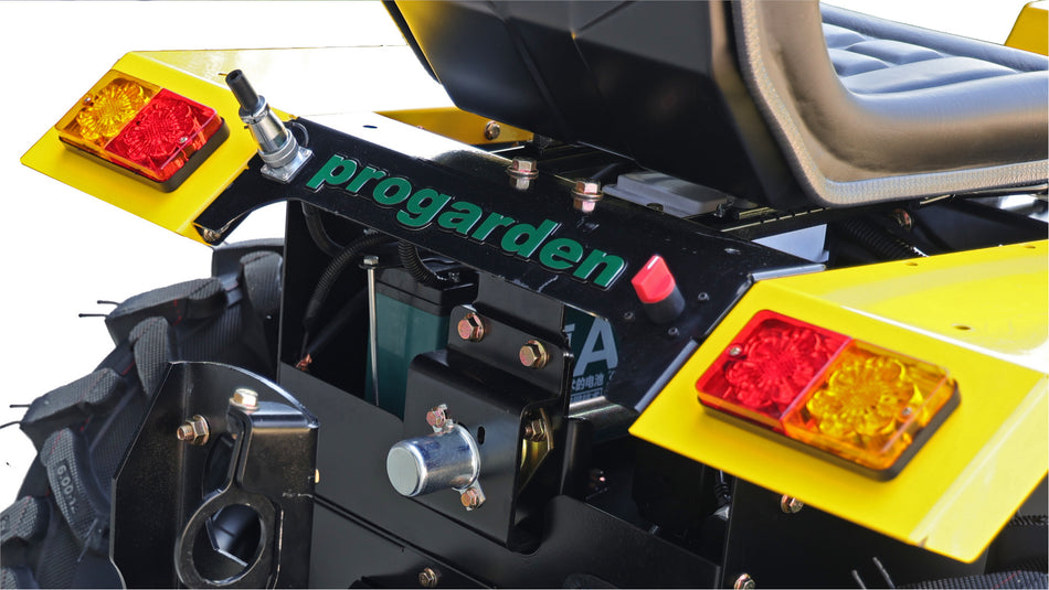 ProGARDEN Campo T12 Minitractor V25.1 4x4, 12CP, diesel, hidraulica fata-spate, roti 6.00-12