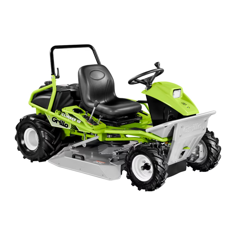 Tractoras Hidrostatic de tuns si tocat vegetatie cu garda joasa (tip kart) si roti tractor + tractiune 4x4, 18 CP, benzina, 93 cm GRILLO Climber 10 AWD22