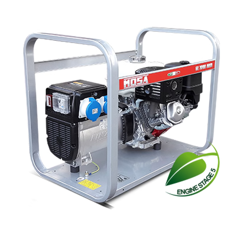 Generator de curent Gama "Open Frame" MOSA - Powered by Honda GE 7000 HBM - AVR