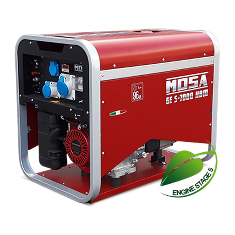 Generator de curent Gama "Predispusa la automatizare" MOSA - Powered by Honda GE S-7000 HBM - AVR