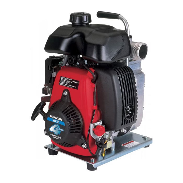 Motopompa apa curata Honda WX15T-E, 1 1/2", 2.1 CP, benzina, 280 l/min, Hmax. de refulare 32 m