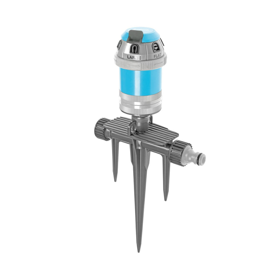 Aspersor pulsatoriu cu tarus triplu CELLFAST POWER IDEAL, 6 moduri stropire, 346mp