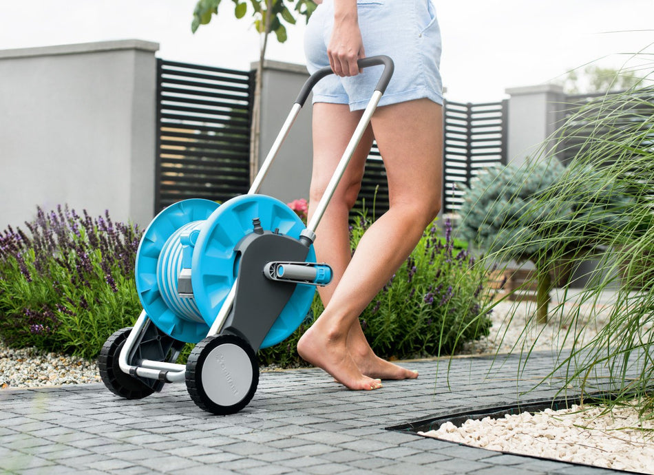 Carucior cu tambur pentru furtun de gradina Cellfast COMPACT, 1/2" Inch, 45m