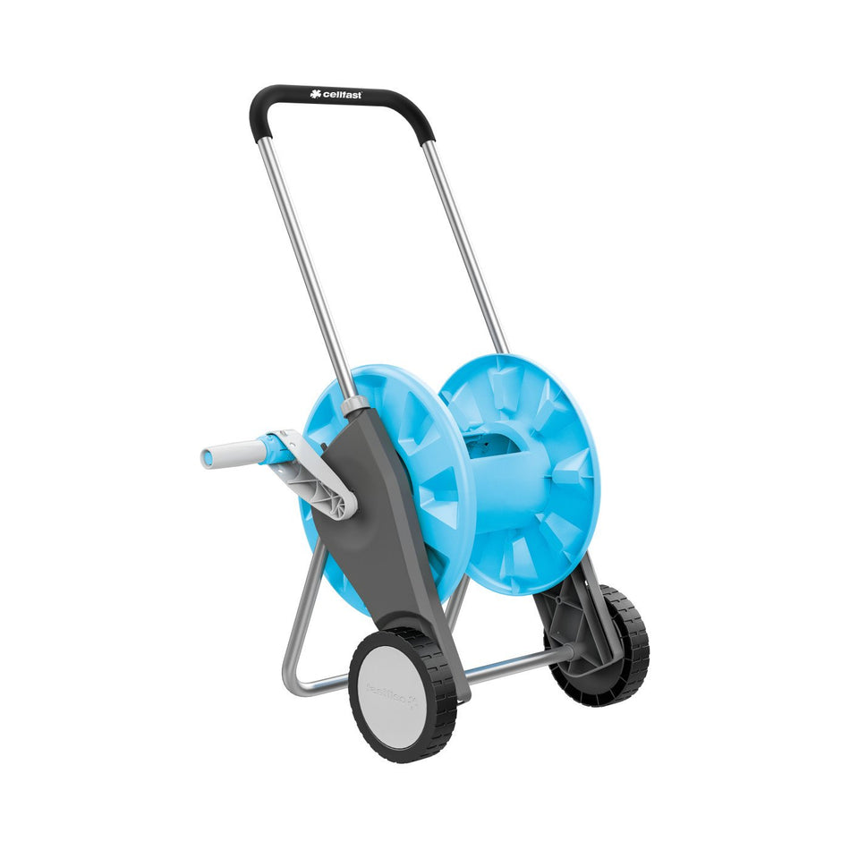 Carucior cu tambur pentru furtun de gradina Cellfast COMPACT, 1/2" Inch, 45m