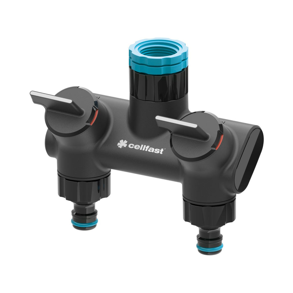 Distribuitor dublu Cellfast ERGO, 1/2" Inch, 3/4" Inch, 1
