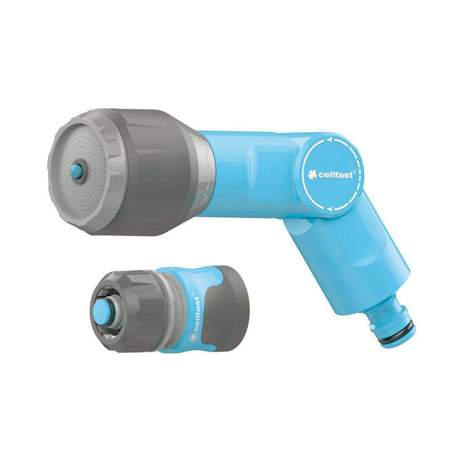 Set duza multifunctionala Cellfast VARIANT IDEAL, conectori 1/2" Inch - 5/8" Inch