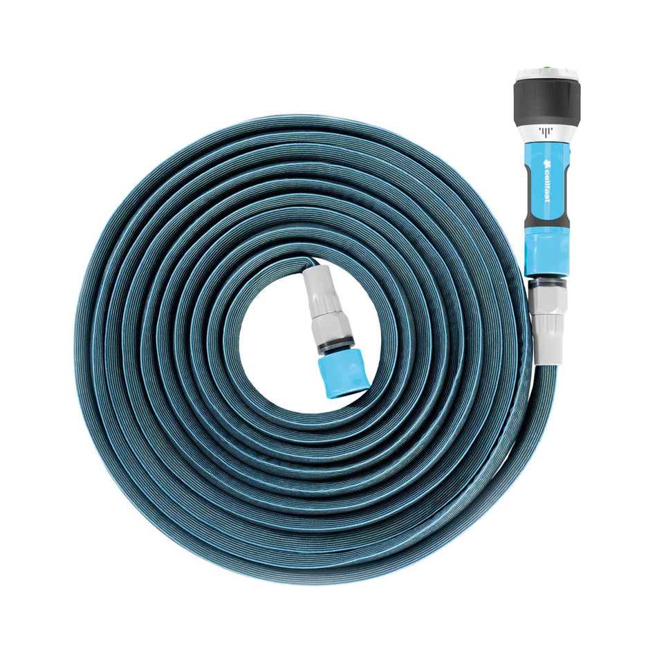 Set furtun pentru gradina extensibil CELLFAST ZYgzAG 15m, pistol, conectori