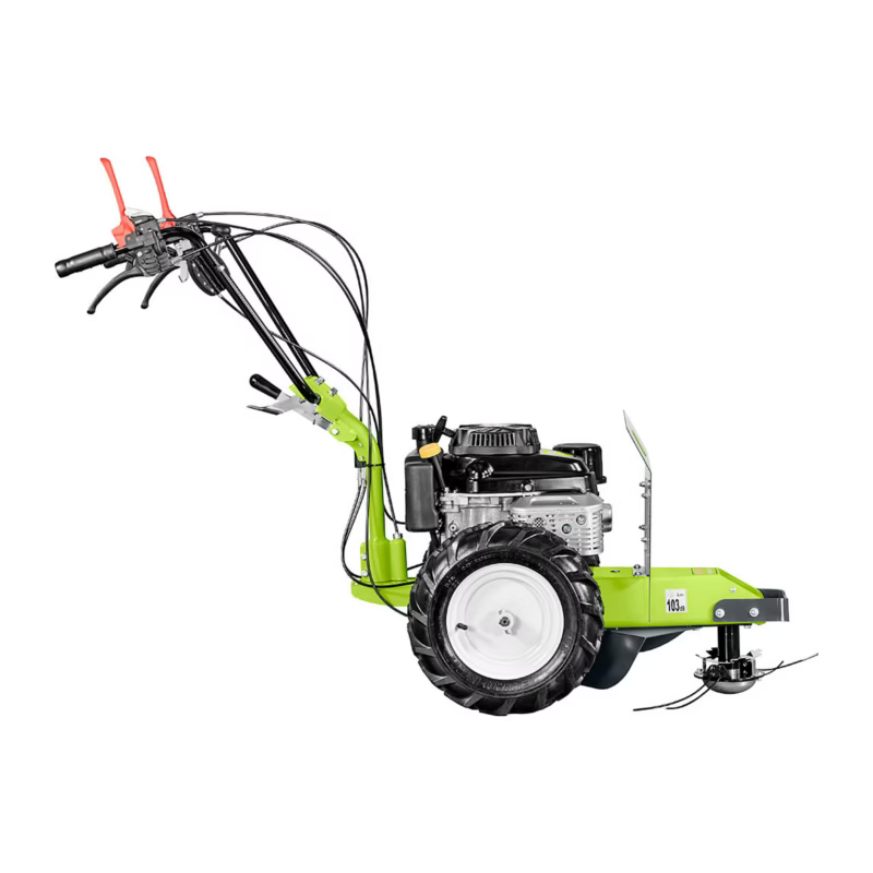 MOTOCOASA CU FIR SI DISC FIERASTRAU GRILLO HWT 700 SUPERTRAC AUTOPROPULSATA – CU TRACTIUNE PE ROTI