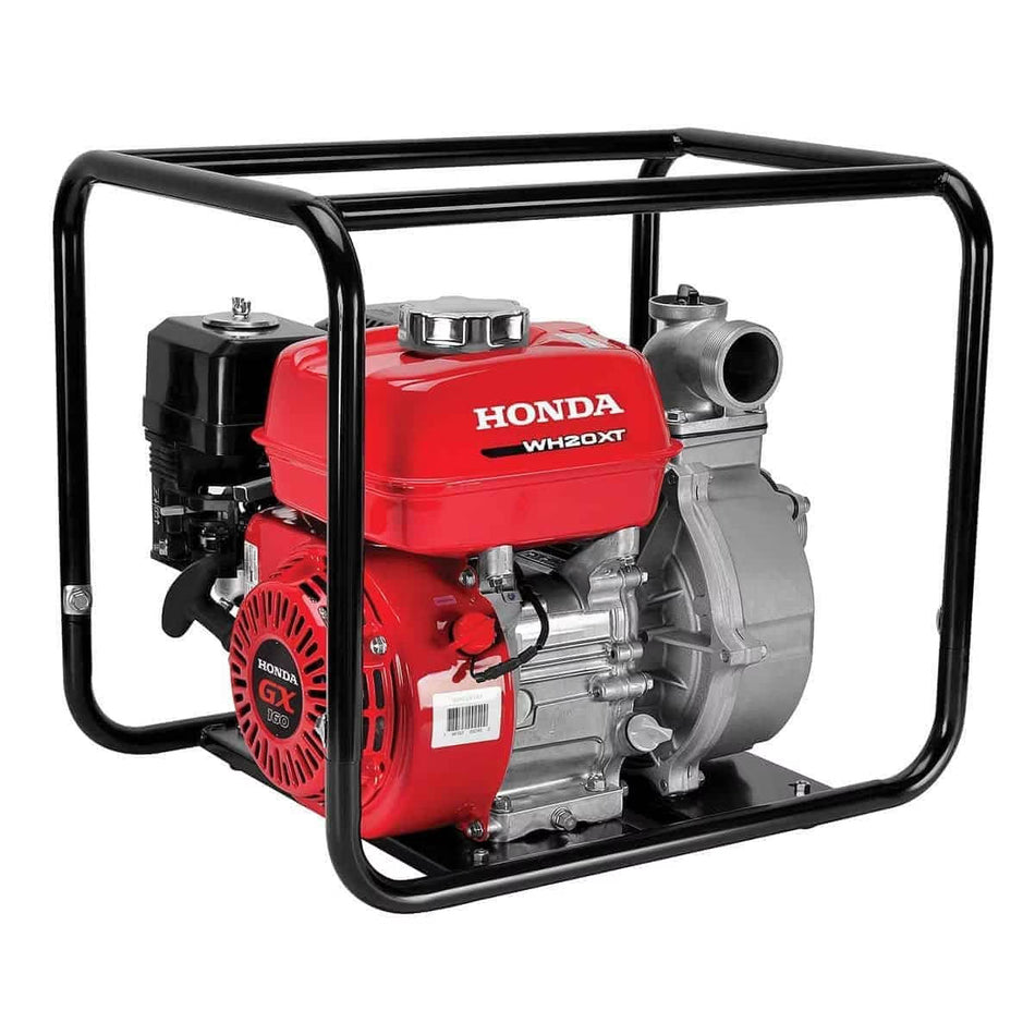 Motopompa de presiune Honda WH20XT EFX (cu cadru), 2", 4.9 CP, benzina, 450 L/min, Hmax. de refulare 50 m