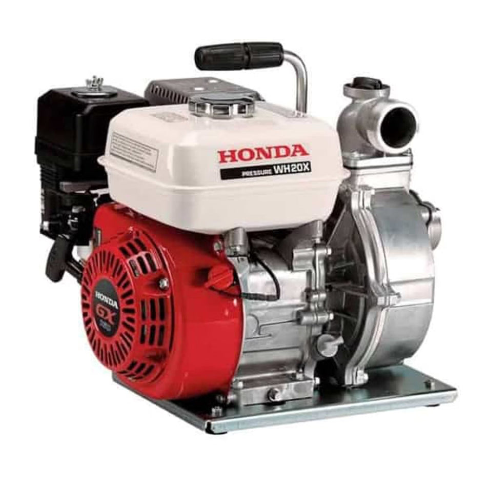 Motopompa de presiune Honda WH20XT EX (cu maner), 2", 4.9 CP, benzina, 450 L/min, Hmax. de refulare 50 m