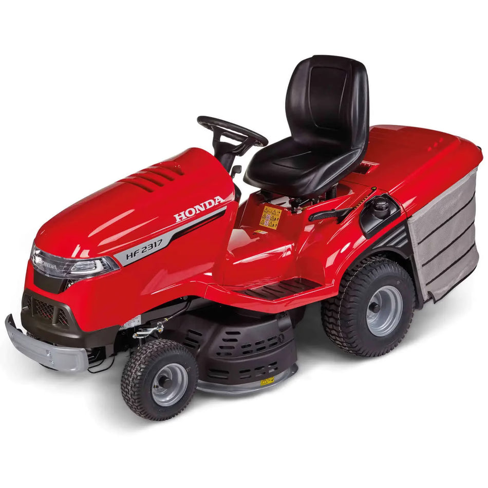 Tractoraș de tuns gazon Honda HF 2317 HME, 13.19 CP, benzină, 92 cm, coș colector 280 L, transmisie hidrostatică