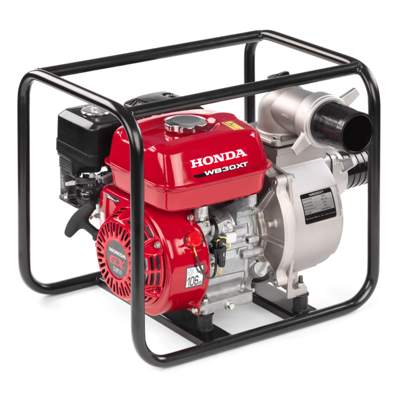 Motopompa apa curata Honda WB30XT3 DRX, 3", 4.9 CP, benzina, 1100 l/min, Hmax. de refulare 23 m