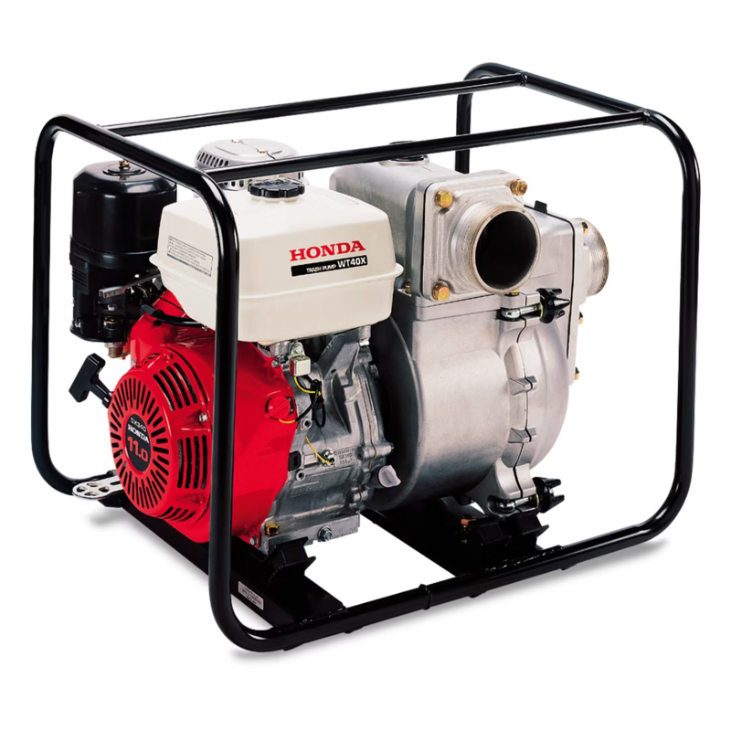 Motopompa apa murdara Honda WT40XK3 DE, 4", 11.8 CP, benzina, 1600 l/min, Hmax. de refulare 25 m